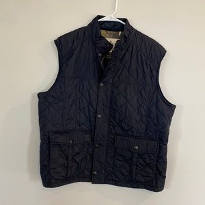 Men’s Navy Barbour Vest